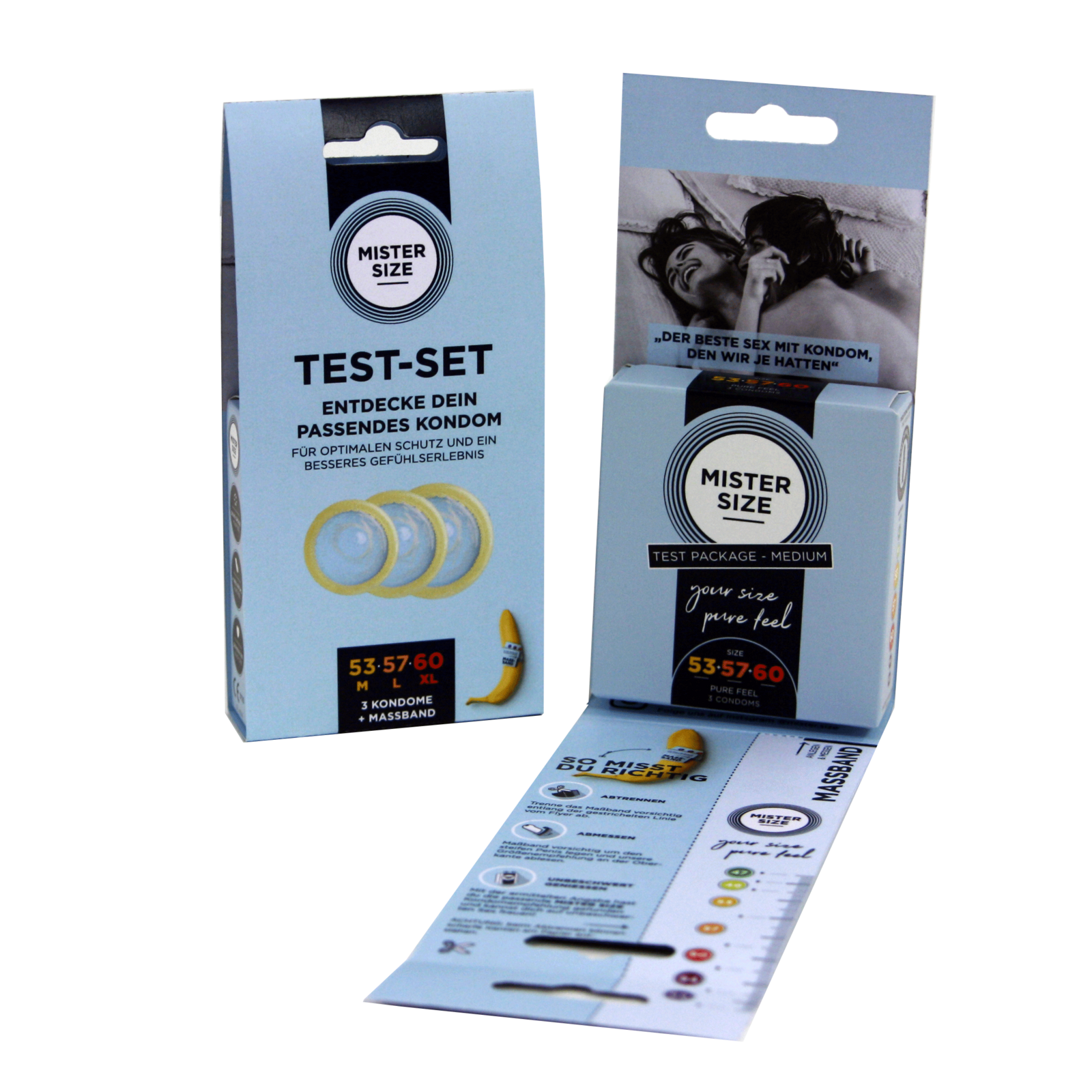MISTER SIZE test set with integrated measuring tape