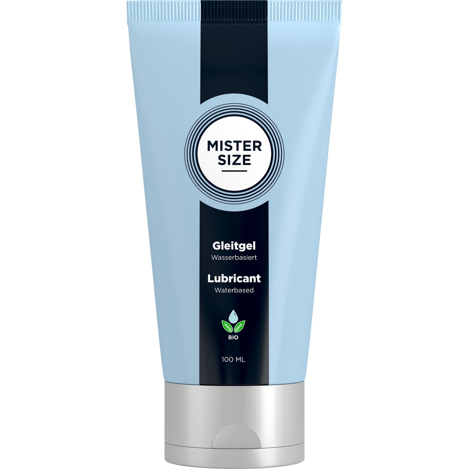 MISTER SIZE organic lubricant gel in 100 ml tube
