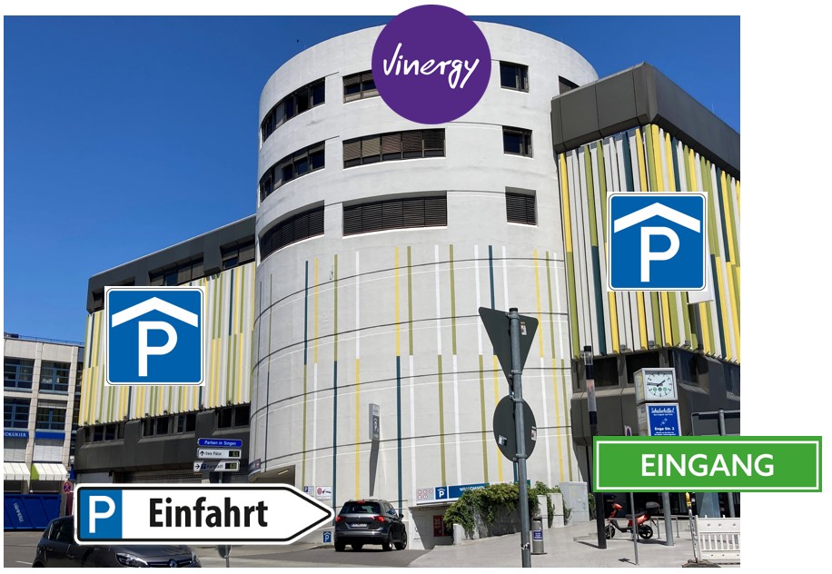 Vinergy GmbH Parking Garage and Entrance